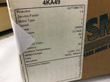 A.O. Smith 4KA49 1/8 Hp Motor 115 Volts 4.2 Amps 42Y Frame
