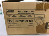 Feit Electric 75PAR/FL/1 Incandescent Flood Light Bulbs 75W 130V Lot of 12