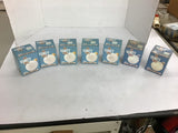 Vanity G-25 Light Bulbs White 60W Standard base Lot of 7