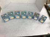 Vanity G-25 Light Bulbs White 60W Standard base Lot of 7