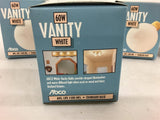 Vanity G-25 Light Bulbs White 60W Standard base Lot of 7