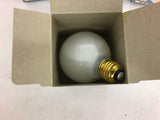 Vanity G-25 Light Bulbs White 60W Standard base Lot of 7