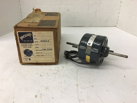 Packard 8213210151 1/120 Hp 115 volts 1550 Rpm single Phase