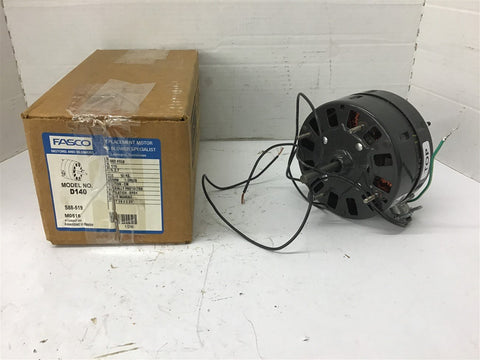 Fasco D140 1/15 Hp 115 Volts 1050 Rpm single Phase Air over motor