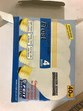 Feit Electric 40A/BR-130 Incandescent Light Bulbs 40W Frost Lot of 30-4 Packs