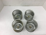 Fasco 1-6052 Galvanized Blower 4 1/8" OD Wheel Lot of 4