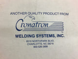 Cronatron Grinding Disc CW1166 Spec. Z24-S 8600RPM 7 x 1/4 x 5/8 11