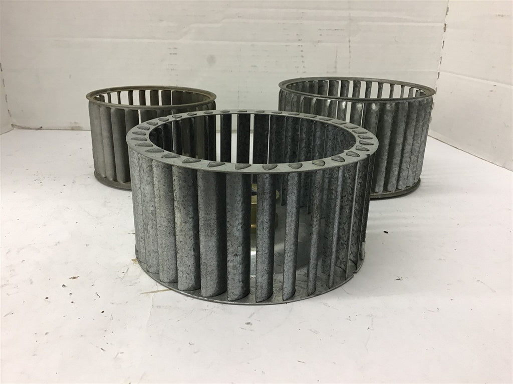 Assorted Lot Of Galvanized Blower Wheels