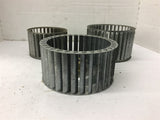 Assorted Lot Of Galvanized Blower Wheels