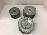 Assorted Lot Of Galvanized Blower Wheels