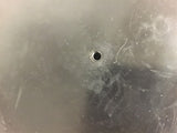 2 Black Plastic Floating Panels