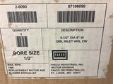 Fasco 2-6090 Galvanized Blower Wheel 1/2" Bore