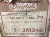 Dayton 3M346 1 Pair Motor Mounts 324T-326US Frame