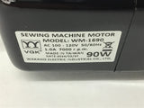 Wakaho Sewing Machine Motor WM-1690 1.0 Amp 7000 RPM 100-120 Volt