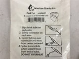 American Granby HSSW2 Heat Shrink Splicing Kit Standard Wall #10-14 Awg Lot of 3