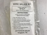 Jefferson Sales SP3LP Three Wire Splice Repair kit #14-#12-#10 Lot of 3