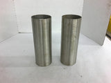 Fine Threaded Metal Pipes Lot of 2