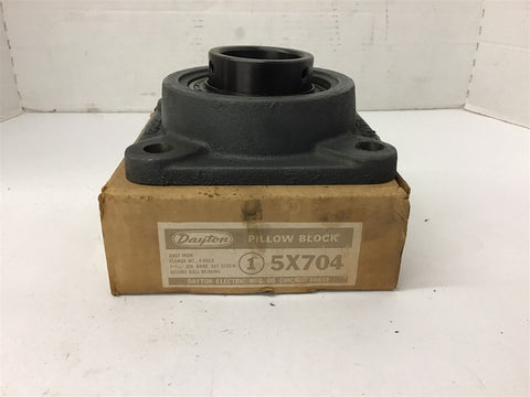 Dayton 5X704 4 Bolt Flange Bearing 1 15/16" Bore