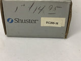 Shuster UC205-16 Ball Bearing Insert