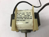 Fasco 7102-2602 1/100 HP 240 Volts 3000 Rpm motor