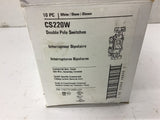 Eaton CS220W Double Pole Switch 20 Amp 120/277 V Box of 10