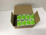 Leviton 1451-21S ivory Light Switch Single Pole 15A 120 Volts Lot of 8