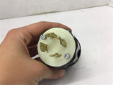 Leviton 2731 30 Amp 480 Volt 3 phase 3P 4W Locking Plug
