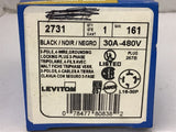 Leviton 2731 30 Amp 480 Volt 3 phase 3P 4W Locking Plug