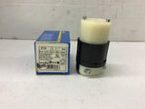 Leviton 2733 Grounding Locking Connector 30A 3PH 480V 3 Pole 4 Wire