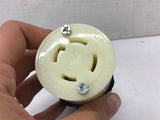 Leviton 2733 Grounding Locking Connector 30A 3PH 480V 3 Pole 4 Wire