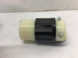 Leviton 2733 Grounding Locking Connector 30A 3PH 480V 3 Pole 4 Wire