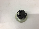 Leviton CS8275 Locking CS Flanged Inlet 2 Pole 3 Wire 50A 250VAC