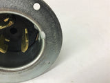 Leviton CS8275 Locking CS Flanged Inlet 2 Pole 3 Wire 50A 250VAC