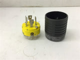 Leviton L1830-P Turnlok Plug 30 Amp 3PH 120/208 Volt 4-Pole