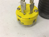 Leviton L1830-P Turnlok Plug 30 Amp 3PH 120/208 Volt 4-Pole