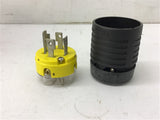 Leviton L2030-P Turnlok Plug 30 Amp 3PH 247/600V