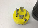 Leviton L2030-P Turnlok Plug 30 Amp 3PH 247/600V