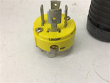 Leviton L2030-P Turnlok Plug 30 Amp 3PH 247/600V