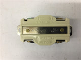 Leviton 2730 3 Phase 3 Pole 4 Wire Single Locking Receptacle 30A 480V Black