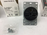 Cooper Wire Device 1234-Box Flush Receptacle 30 Amp 250 volt Lot of 3
