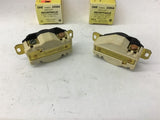 Hubbell 2430A Twist-Lock Receptacle 3 Pole 4 Wire Locking 20 Amp 480 V Lot of 2