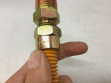 Global Pipe EFGC-038-YE-1011-36 Easyflex Stainless Steel Gas Appliance Connector