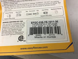 Global Pipe EFGC-038-YE-1011-36 Easyflex Stainless Steel Gas Appliance Connector