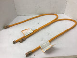 Easyflex EFGC-014-YE-1313-48 Stainless Steel Gas Appliance Connectors Lot of 2