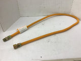 Easyflex EFGC-038-YE-1011-60 Stainless Steel Appliance Gas Connectors 1/2" OD