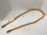Easyflex EFGC-038-YE-1011-60 Stainless Steel Appliance Gas Connectors 1/2" OD
