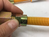Easyflex EFGC-038-YE-1011-60 Stainless Steel Appliance Gas Connectors 1/2" OD