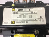 Square D 8502SG02 Starter Nema Size 5 460 V @ 200 Hp 440-480V Coil