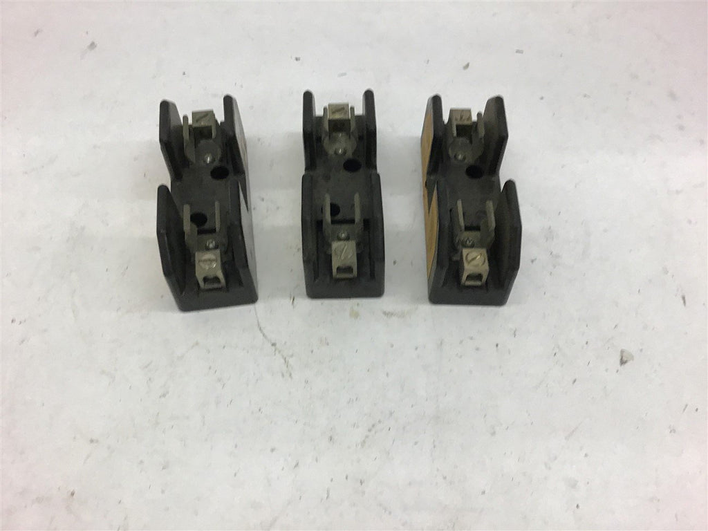 Buss H25060-1C Fuse Holder 60 Amp 250 Vac Lot of 3