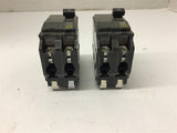 Square D 40 Amp Circuit Breaker Type QO 2 Pole